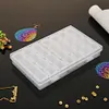 28 Lattices Transparent Container Diamond Painting Accessories Storage Box DIY Diamond Art Accessories