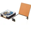 Feathers Leather Diamond Painting Notecard Box 5D DIY Diamond Art Note Box