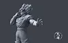 50CM Teleportation Son Goku - Dragon Ball Resin Statue - Black Wing Studios