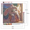 Diamond Painting-DIY Full Round Drill Rabbit