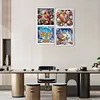 (US Local)4Pack Xmas-Special Shaped Diamond Painting Kit(30x30cm)