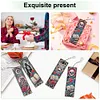 4Pcs Diamond Painting Skull Heart Bookmark for Reading Enthusiasts
