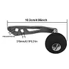 Fishing Reel Handle Metal Knob Handle Kit EVA Oval Grip Single Rocker for Men(B)