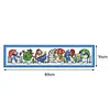 Stamped Cross Stitch-Snowman (68x16cm)