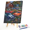 Sports Car-Paint by Numbers Acrylic Painting&nbsp; 40*50CM