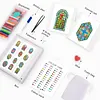 12pcs Flowers-1 5D DIY Square Drill Diamond Painting Kits for Adults Beginners Home Decor Diamonds Paintings Gem Art 5.91x7.09in