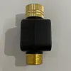 Digital Water Flow Meter IPX5 Waterproof Brass Inlet Outlet Flow Rate Test Meter