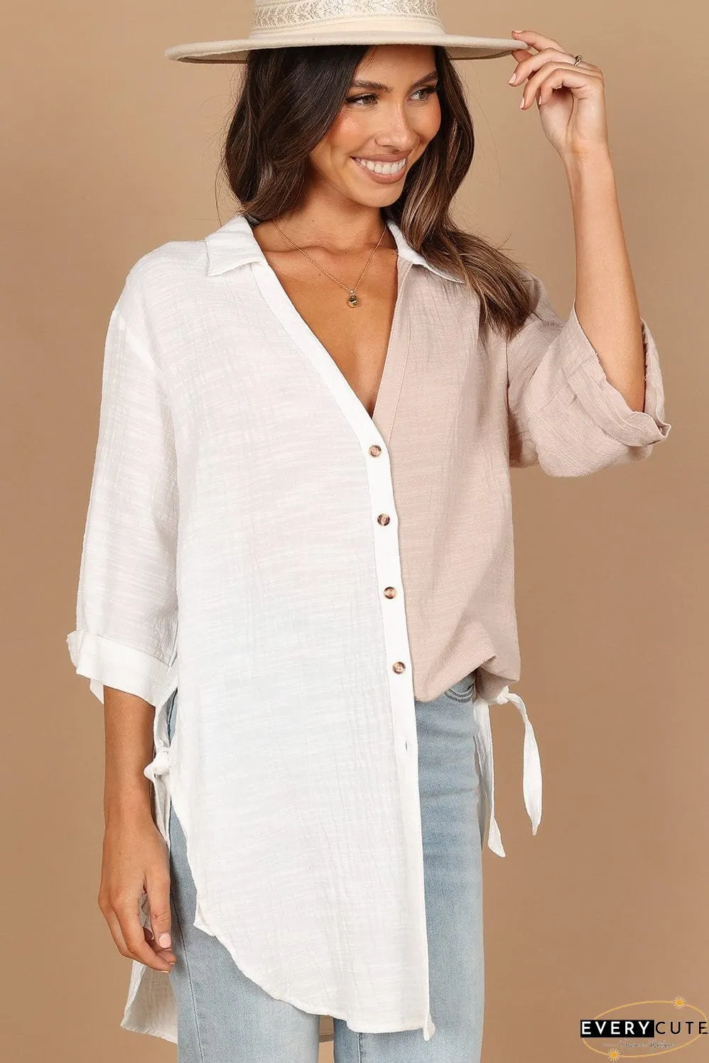 Elegant Cotton Linen Top