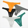 Low Rise Sexy Ice Silk Transparent Ultra Thin Seamless Thong