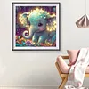 Diamond Painting-5D Full Round Drill Elephant
