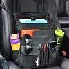 Car Seat Organiser with Separate Pocket Seat Storage Backpack Hanging Briefcase