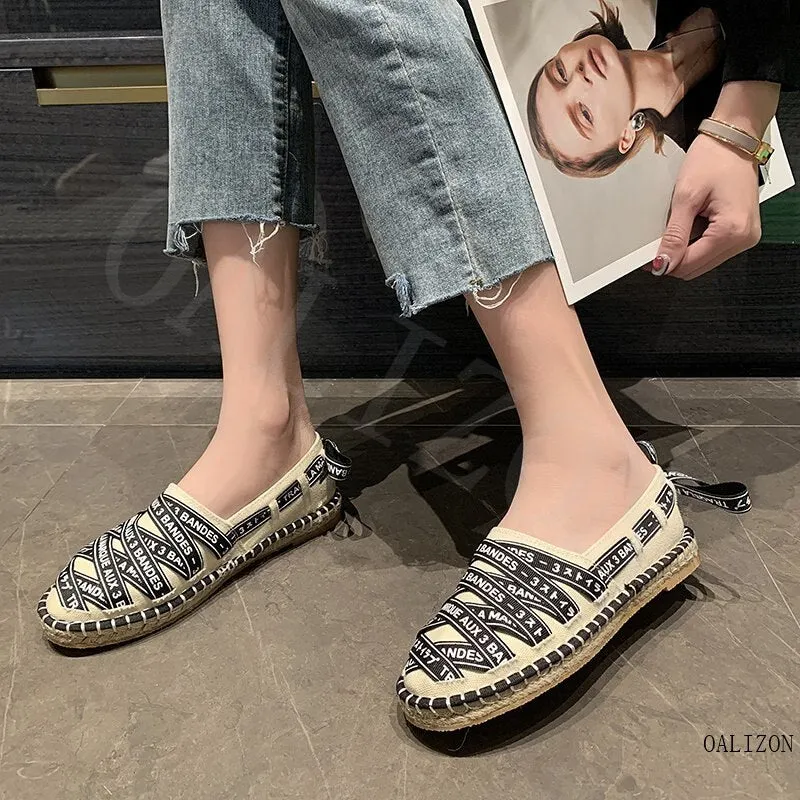 Women Flat Shoes 2021 Summer New High Quality Casual Women Shoes Flat Plimsolls Cozy Soft Breathable Walking Shoes Sandals Woman