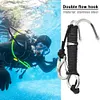 Double Head Dive Underwater Hook Lightweight Stainless Steel Outdoor Accessories