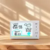 Wireless Weather Station Digital Thermometer Hygrometer Alarm Clock for Desktop