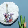 DIY Diamond Painting Butterfly Flower Lettter Keychain Kit