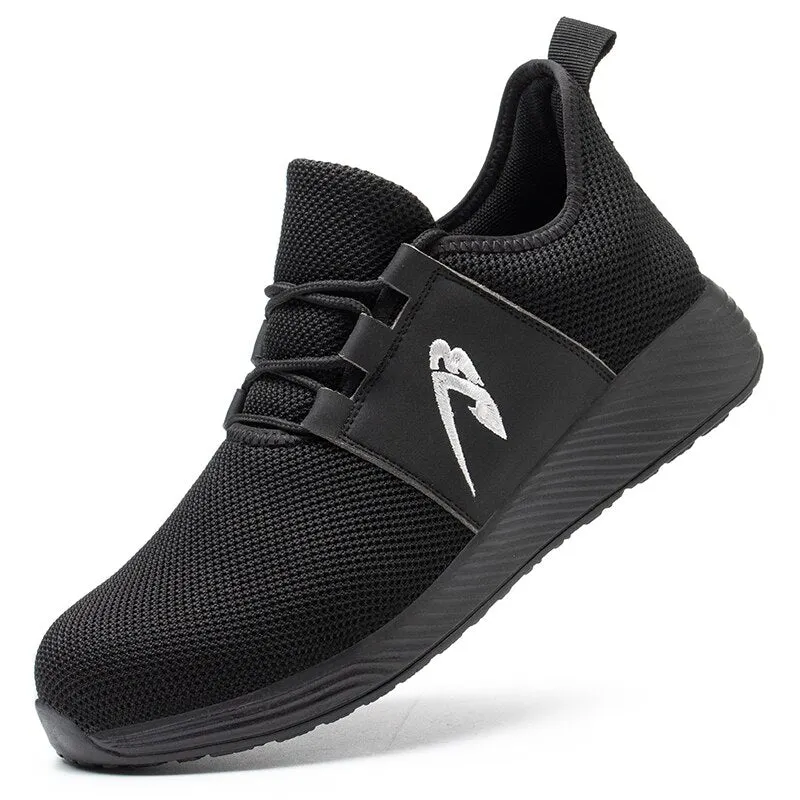 Work Safety Men Shoes Anti-Smashing Working Male Sneakers Indestructible Men's Casual Shoes Lightweight Safety Ankle Boots 2021