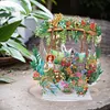 >SALE<Acrylic Garden Rocking Chair Desktop Diamond Art Kits for Home Office Decor