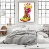 Flower Shoe-Paint by Numbers Acrylic Painting    30*40cm