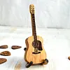 LAST DAY 49% OFF  Mini Cute Edition Wooden Guitar Plectrum Case