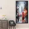 (Stamped/Counted) Streets Of London-11CT/14CT Cross Stitch 40*70cm(Big Size)