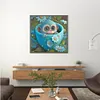 Diamond Painting-DIY Full Round Drill Monkey