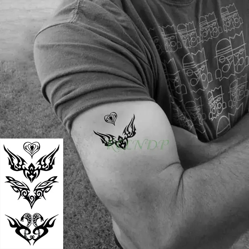 Waterproof Temporary Tattoo sticker protector of Ancient Egypt Greece Egyptian totem Anubis tatto flash tatoo fake tattoos 7