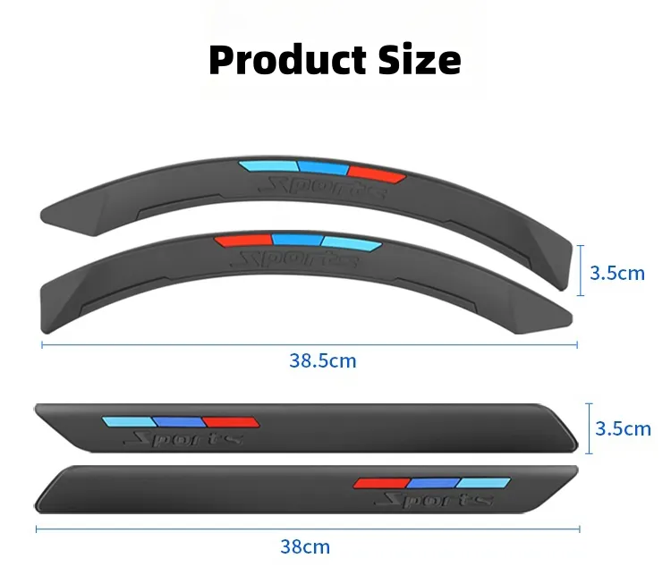 Car blind corner anti-collision strip