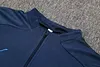 Joyfball 2024/2025 Olympique de Marseille Half-Pull Training Suit Royal Blue Jersey 1:1 Thai Quality Set
