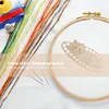 【Wholesale Discount】Wooden Carved Cross Stitch Thread Board Embroidery Thread Plate (Racoon)