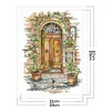 Summer Gate-14CT Stamped Cross Stitch Kit(29*37cm)