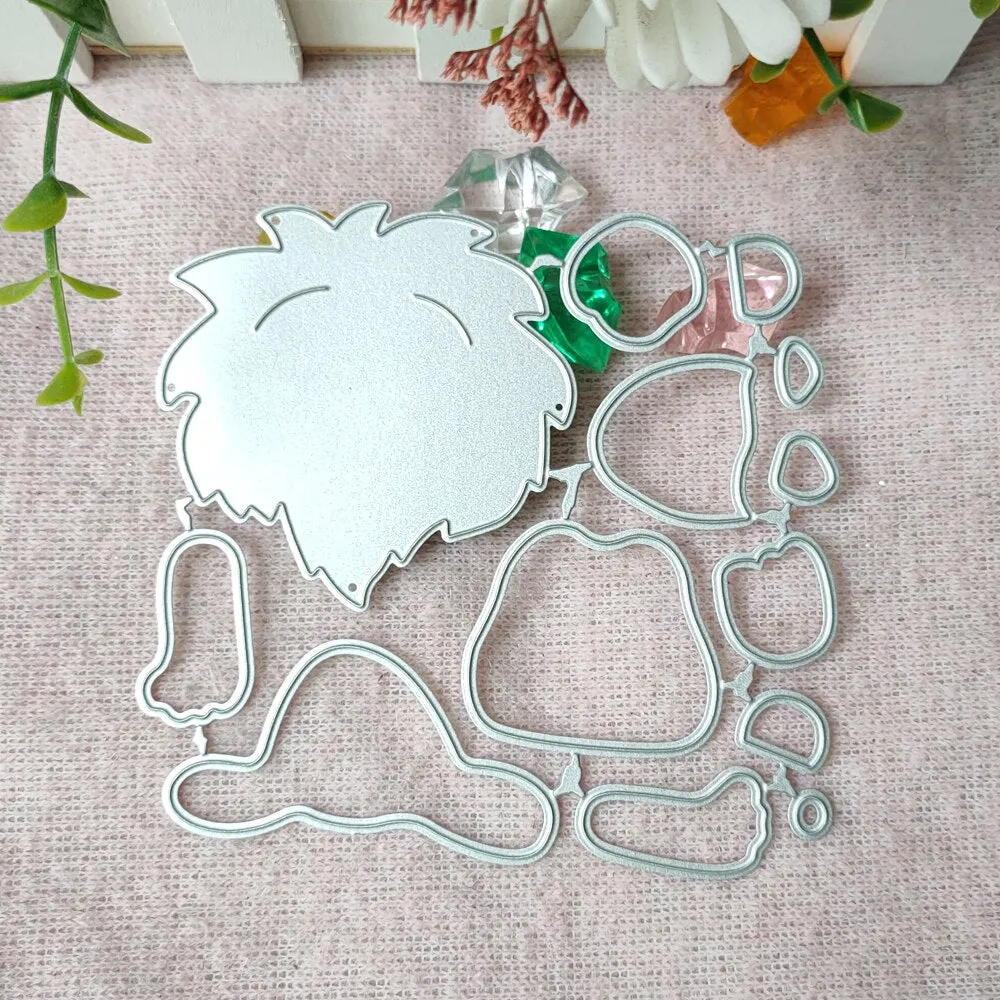 New Lion Animal metal cutting die scrapbook for photo album paper diy gift card decoration embossed