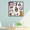 Stamped Cross Stitch-Halloween Day Animal(41*41cm)