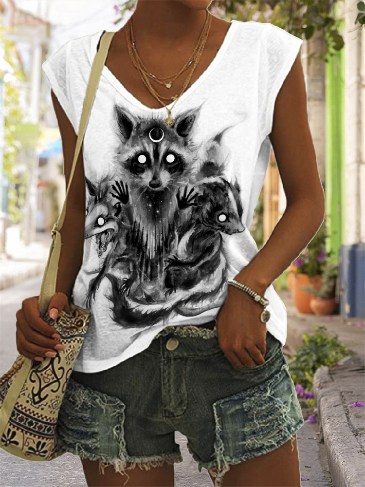 Lords Of Landfill Mystical V Neck Tank Top elevenforest