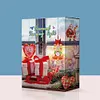 5D Christmas Diamond Painting Hanging Light Festive Rhinestone Lamp Pendant Kits