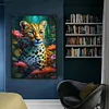 Leopard-11CT Stamped Cross Stitch 40*60cm/15.75*23.62in (Big Size)
