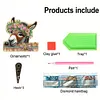 (US Local)Horse 3 Hooks Diamond Painting Hook Rail Diamond Art Hanging Hooks Kit
