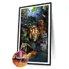 Diamond Painting -DIY Round Drill Forest Animals(40X70CM)