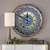Metal Art Diamond Antique Clock Partial Special Drill Picture of Rhinestone