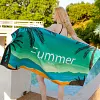 Double-sided Velvet Beach Towel For Seaside Swimming, Water-Absorbent And Sand-Free Bath Towel, Breathable, Skin-Friendly, Quick-Drying BeachTowel For Swimming, Travel, Men And Women