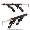 VR Gun Stock Compatible for Meta Quest 3S/3 Accessories VR Controller Stock Rifle Adapter with Shoulder Strap Enhance Real Feeling and Stability