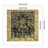 Flowers And Grass - 11CT Stamped Cross Stitch 50*50cm/19.69*19.69in