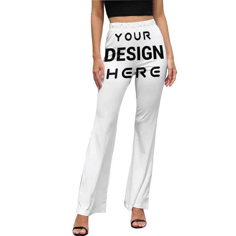 Personalized Design Women's Bell-bottoms Full Print