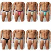Men's Ultra-Thin Ice Silk Transparent Sexy Low-Rise Briefs