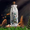 DIY Diamond Painting Wine Bags Diamond Art Liquor Bottle Covers Kit (Flowers)