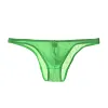 Men's Ice Silk Transparent Low-Waist Ultra-Thin Sexy Briefs