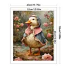 Peter Rabbit Duck-11CT Stamped Cross Stitch 40*50cm