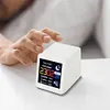 Mini Smart WIFI Weather Station Clock DIY Cute GIF Animations Desktop Decoration