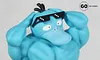 Muscle Show Series Psyduck - Pokemon Resin Statue - GO Studios