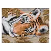 Tiger-14CT Stamped Cross Stitch Kit(29*21cm)