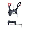 Fishing Rod Pole Stand Bracket Adjustable Boat Rod Bracket for Boat Support Gear